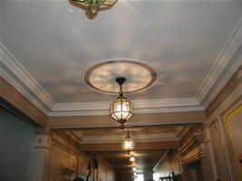 Louis Agassiz School - first floor ceiling