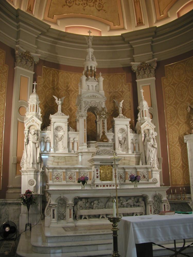 High Altar; Photo - Don Petit, Landmarks Commission