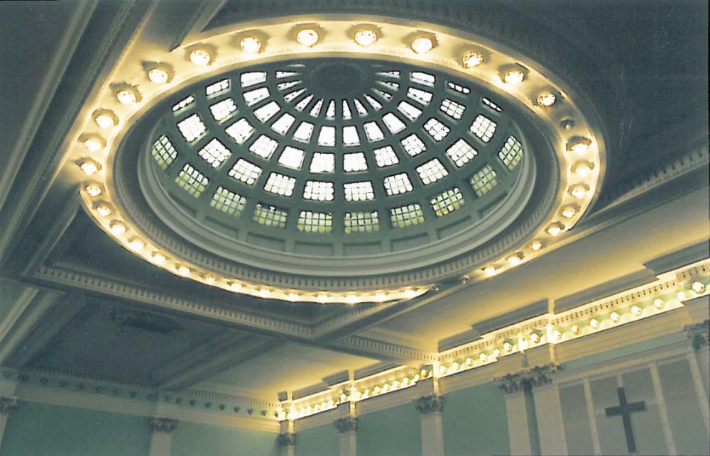 Ceiling; Photo - Don Petit, Landmarks Commission
