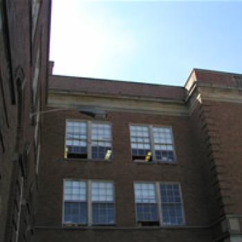 Louis Agassiz School windows 3