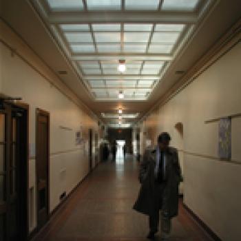 Louis Agassiz School interior hallway