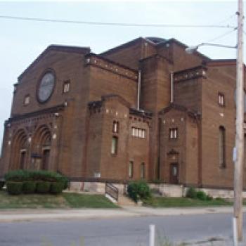 Liberty Hill Baptist Church - Euclid Avenue elevation - looking southeast