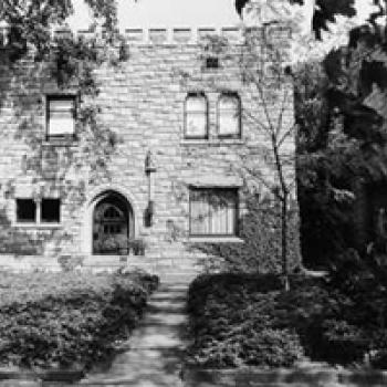 Schweinfurth House - East 75th elevation (black and white)